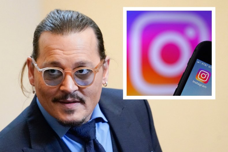 Johnny Depp celebrity Instagram likes disappear
