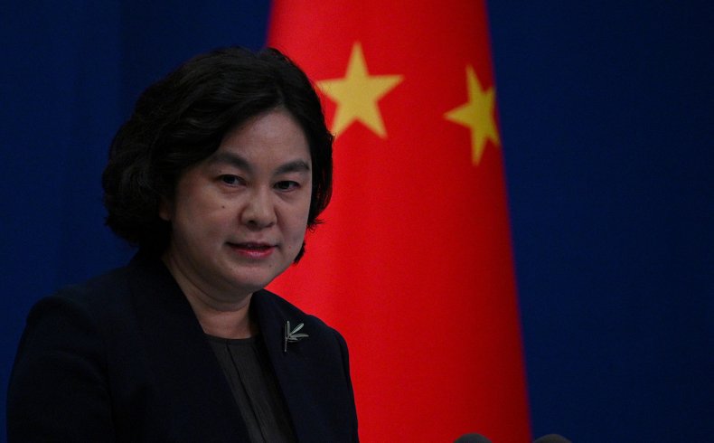 China's Minister of Foreign Affairs Hua Chunying 