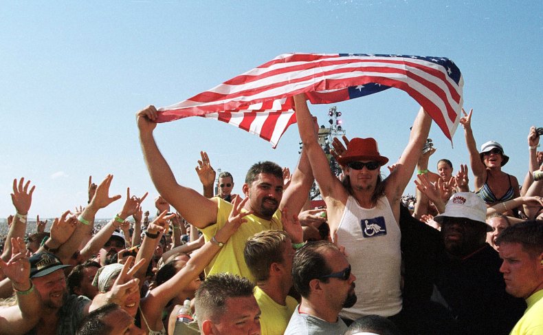 Kid Rock at Woodstock '99