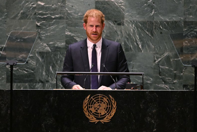 Prince Harry U.N. Speech
