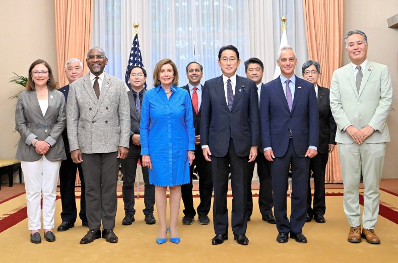 Congressional delegation leaves Japan