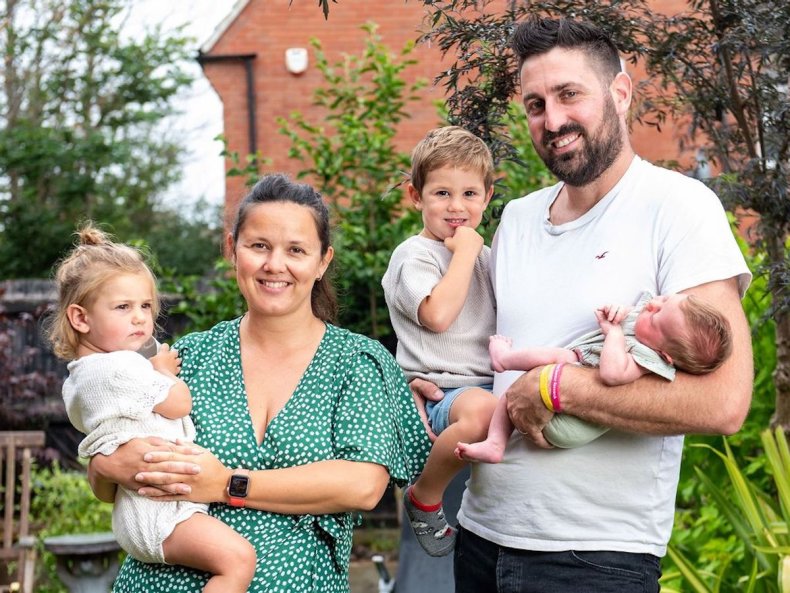 Karen and James Marks with family