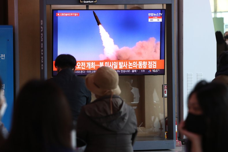 North Korea testing