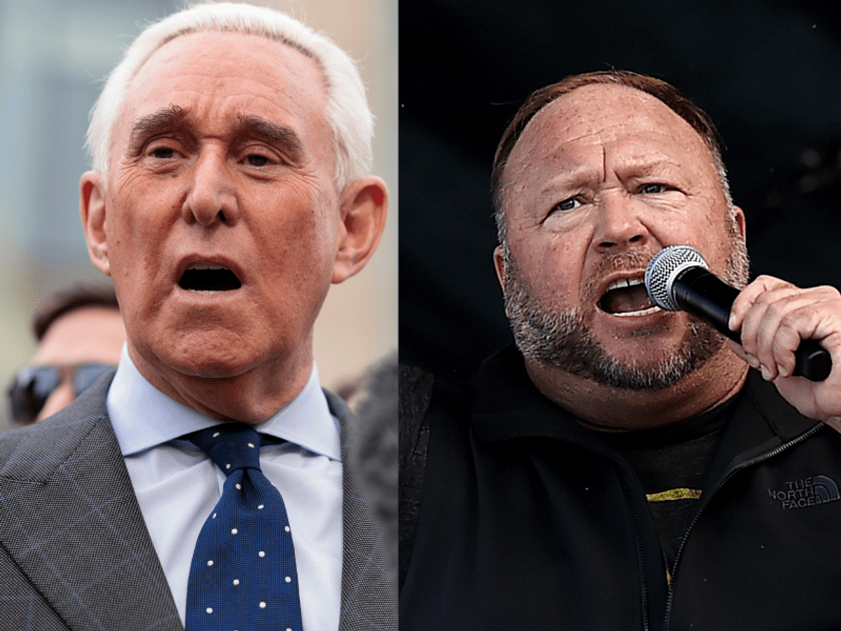 Roger Stone Calls for Contributions to Help Alex Jones After $45.2M Verdict