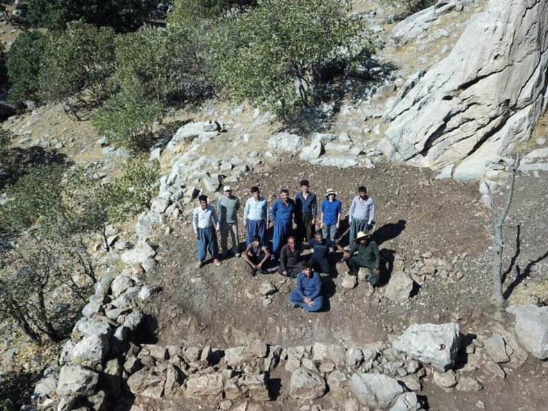 Rabana valley in Iraqi Kurdistan team