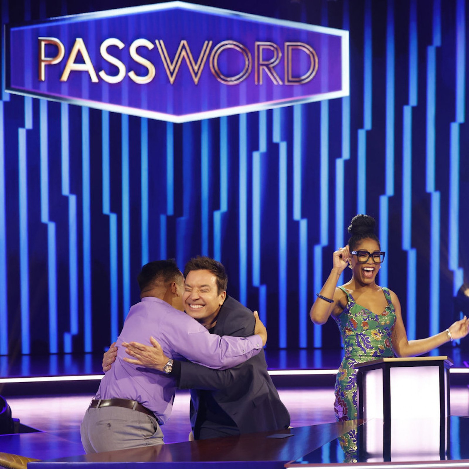 Password' game show with Jimmy Fallon and host Keke Palmer