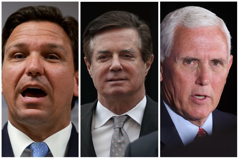paul manafort mike pence ron desantis