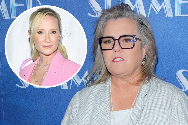 Rosie O'Donnell addresses Anne Heche car crash
