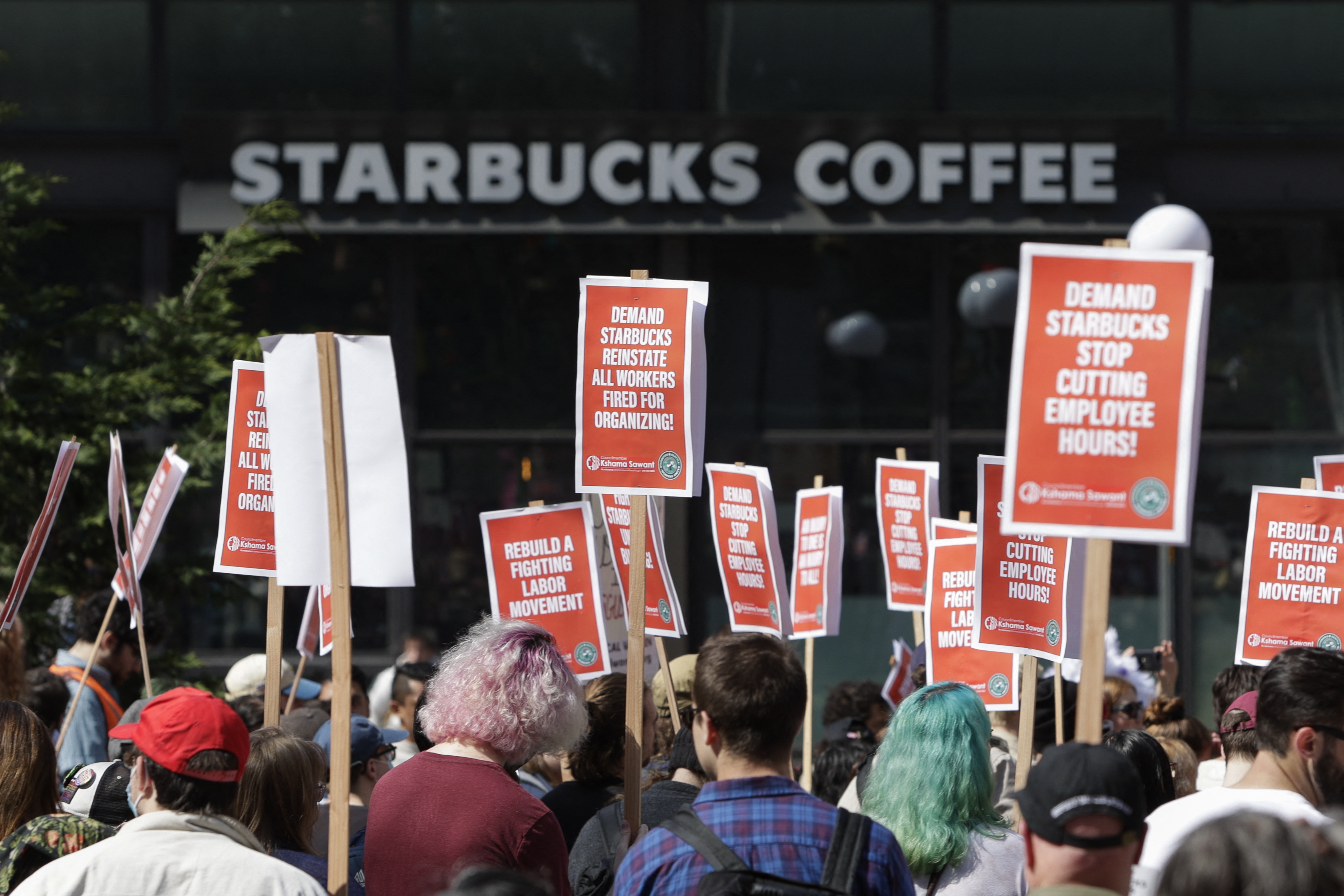 Starbucks Worker Says She Was Fired for Being 2 Minutes Late