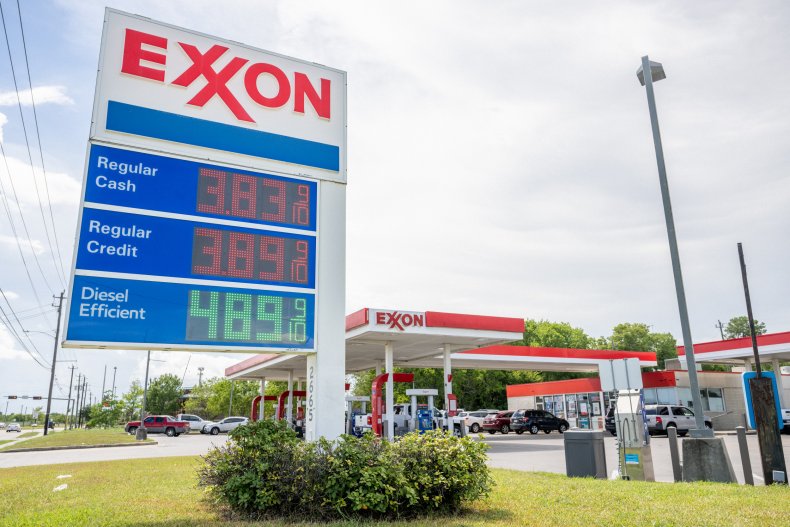 Oil And Gas Companies Chevron And Exxon 