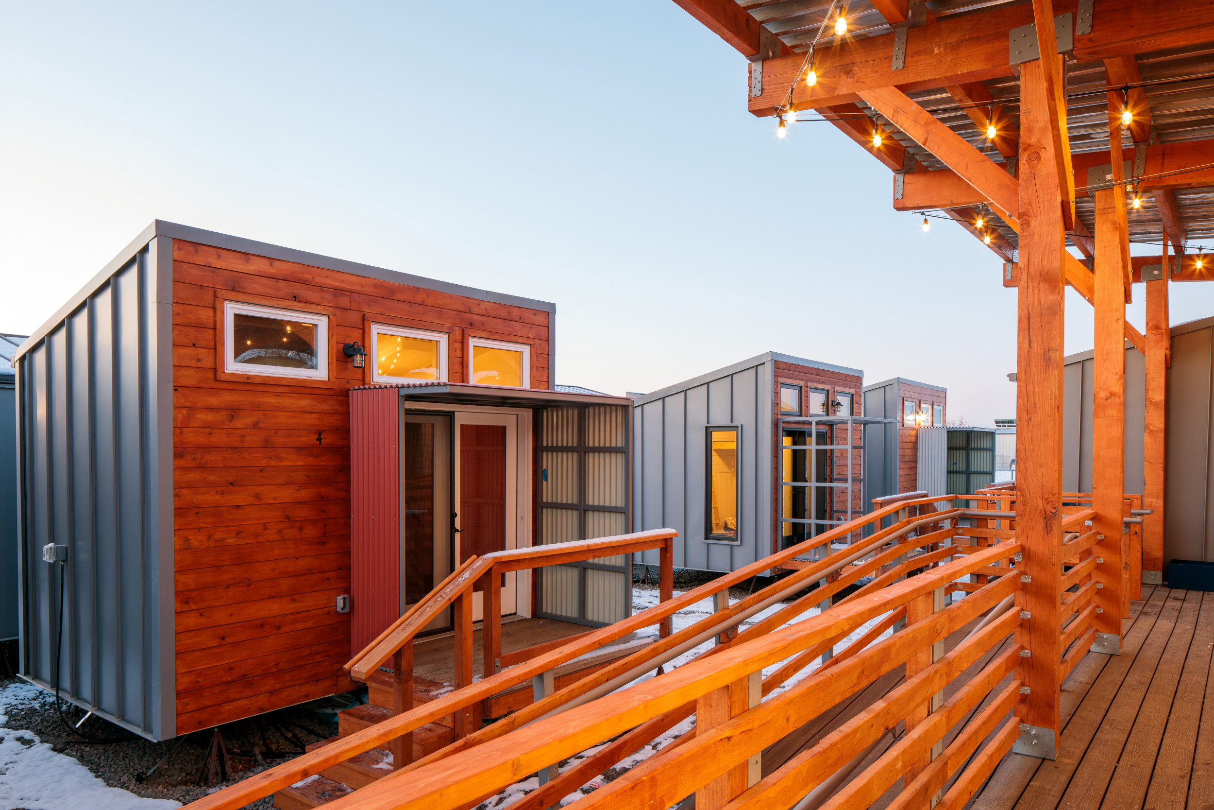  We Built A Tiny House Village Newsweek