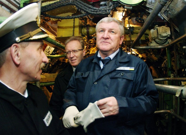 Minister of Defense of Ukraine Mykhailo Yezhel