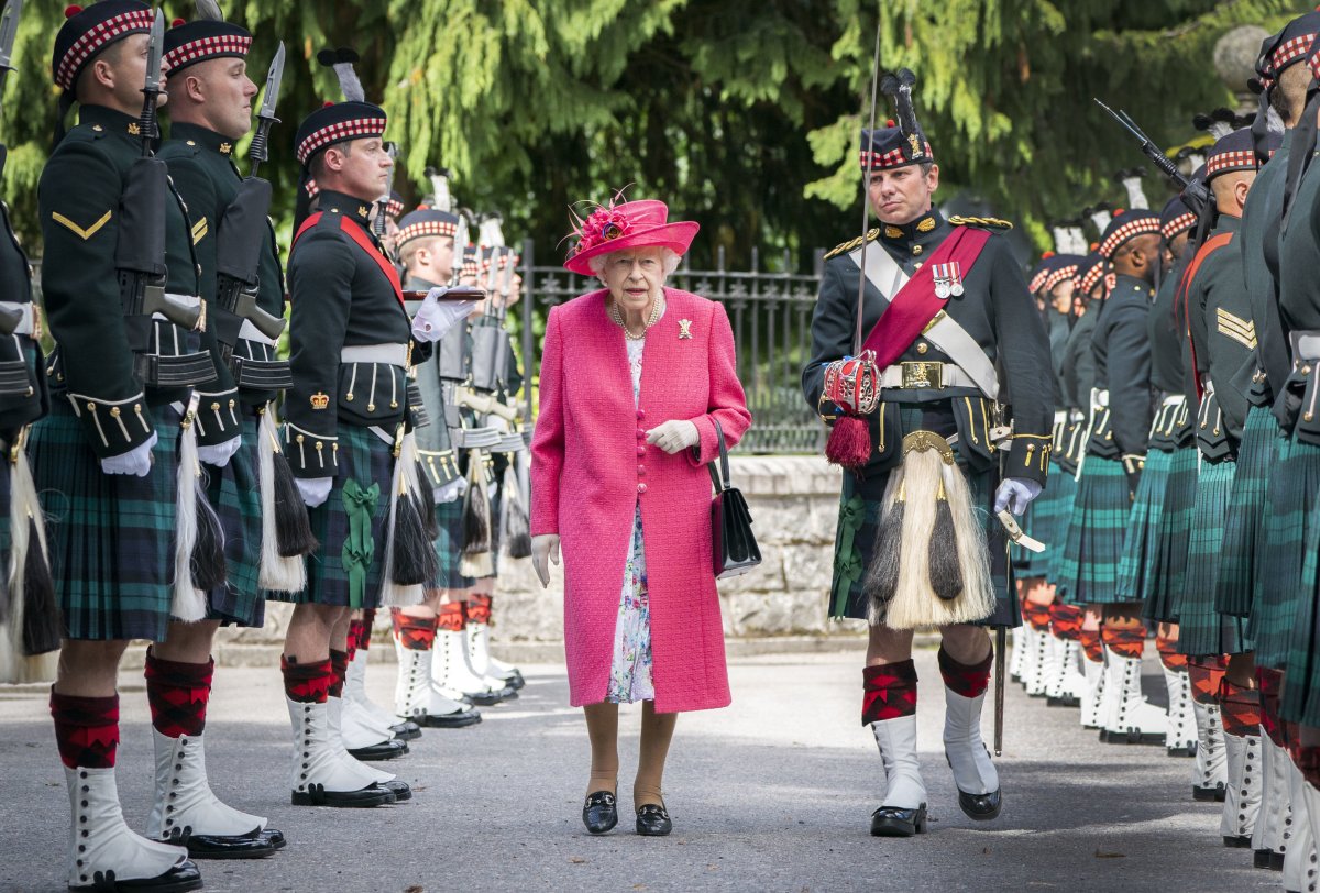 Queen Elizabeth II Balmoral Guard of Honor