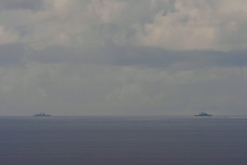 Chinese Warships Operate Near Taiwan In Blockade
