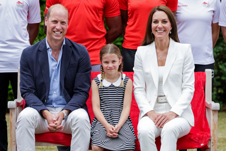Prince William, Kate Middleton and Princess Charlotte