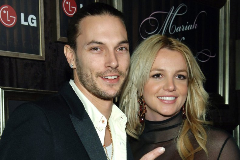 Kevin Federline and Britney Spears