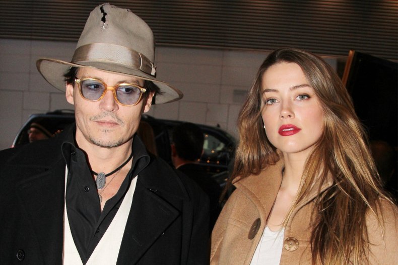 Johnny Depp and Amber Heard before split