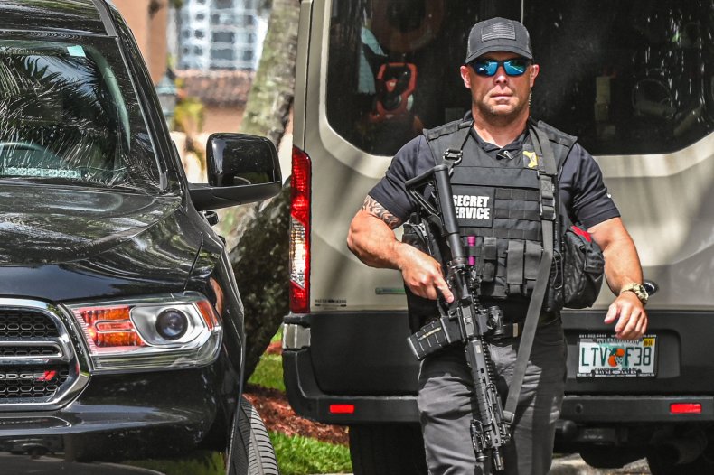 A member of the Secret Service is