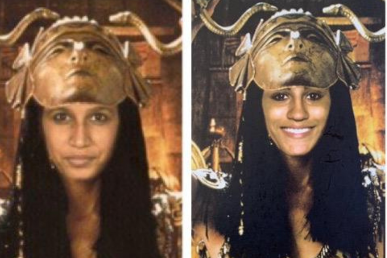 Long lost sisters resemblance