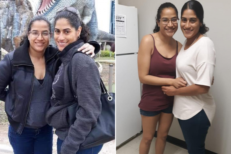Long lost sisters together
