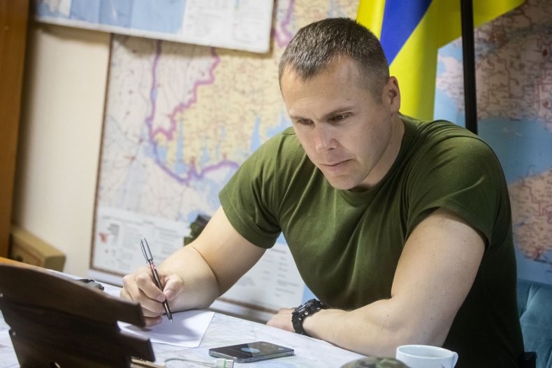 Roman Kostenko in southern Ukraine near Kherson