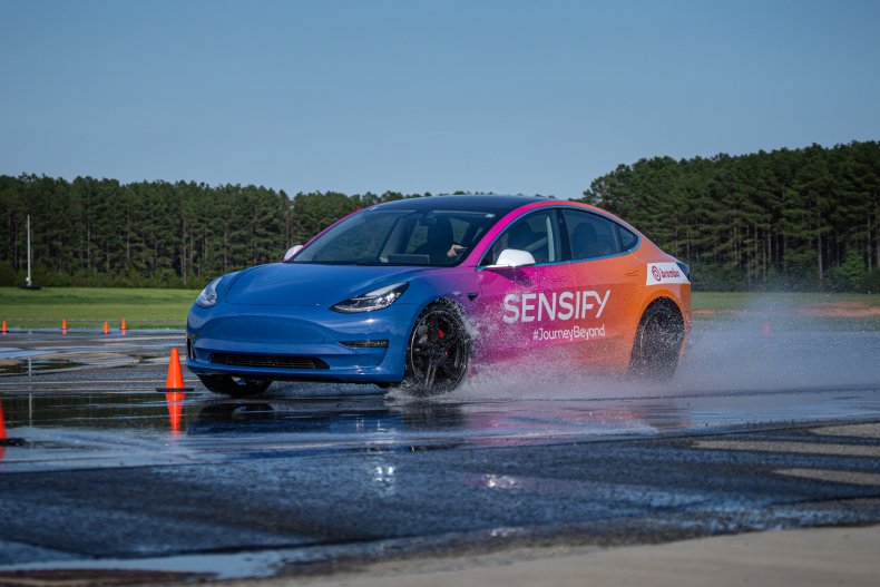 Brembo Sensify test car