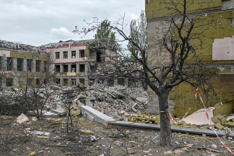 Donetsk City War Aftermath