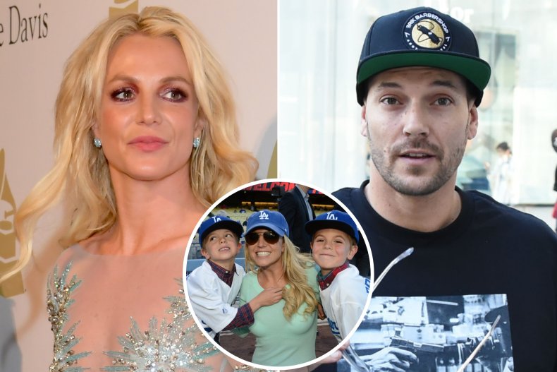 Kevin Federline shares Britney Spears, sons video