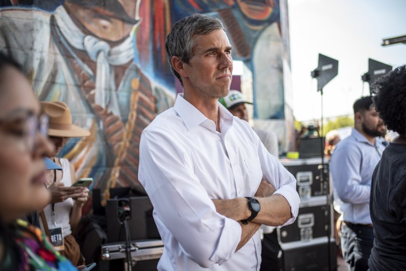 Democratic gubernatorial candidate Beto O'Rourke