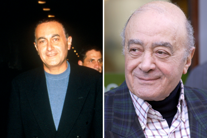Dodi Fayed and Mohamed Al-Fayed