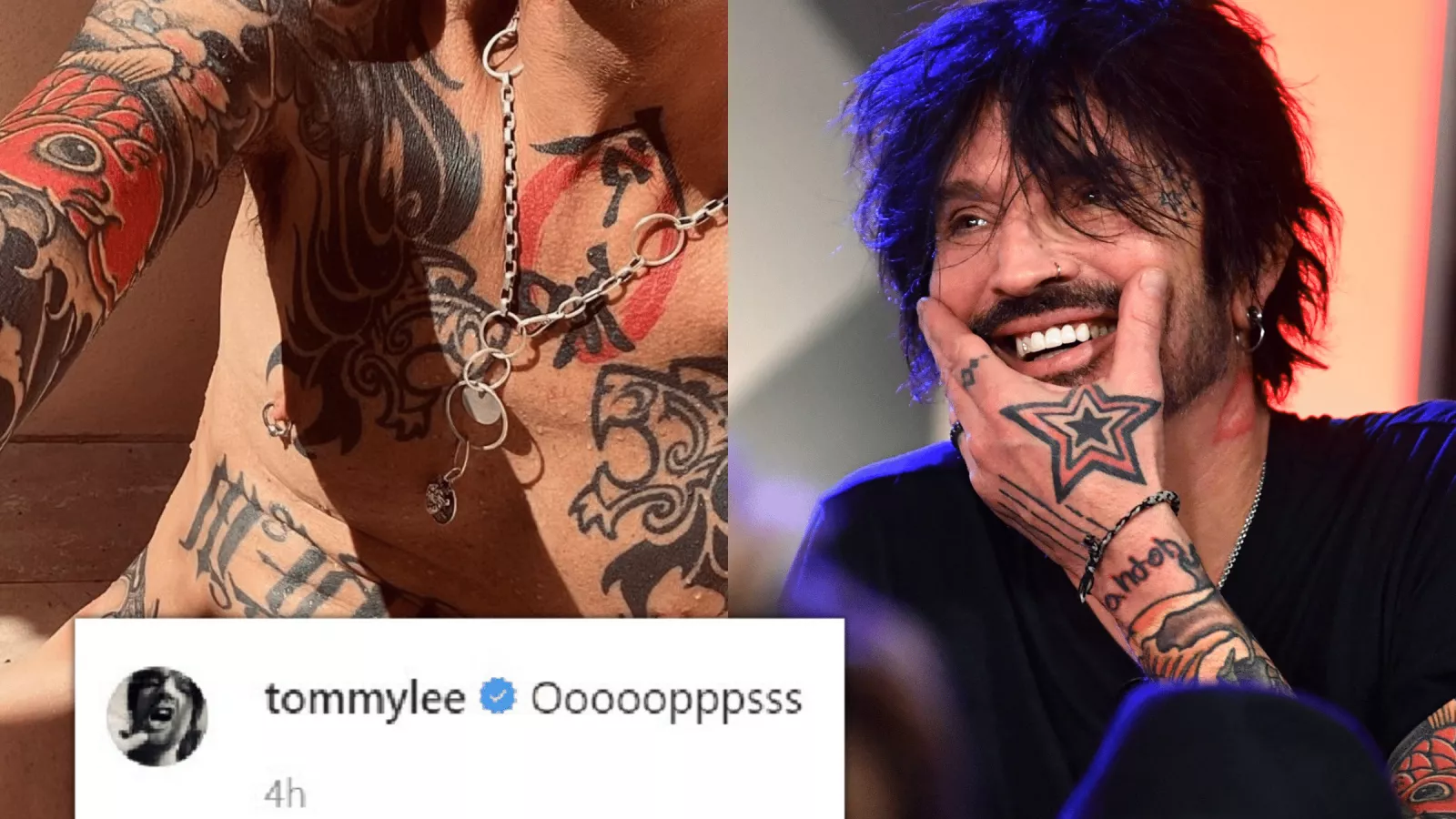 Users Claim Instagram Fine With Nude Tommy Lee Pic But Censor Female Bodies