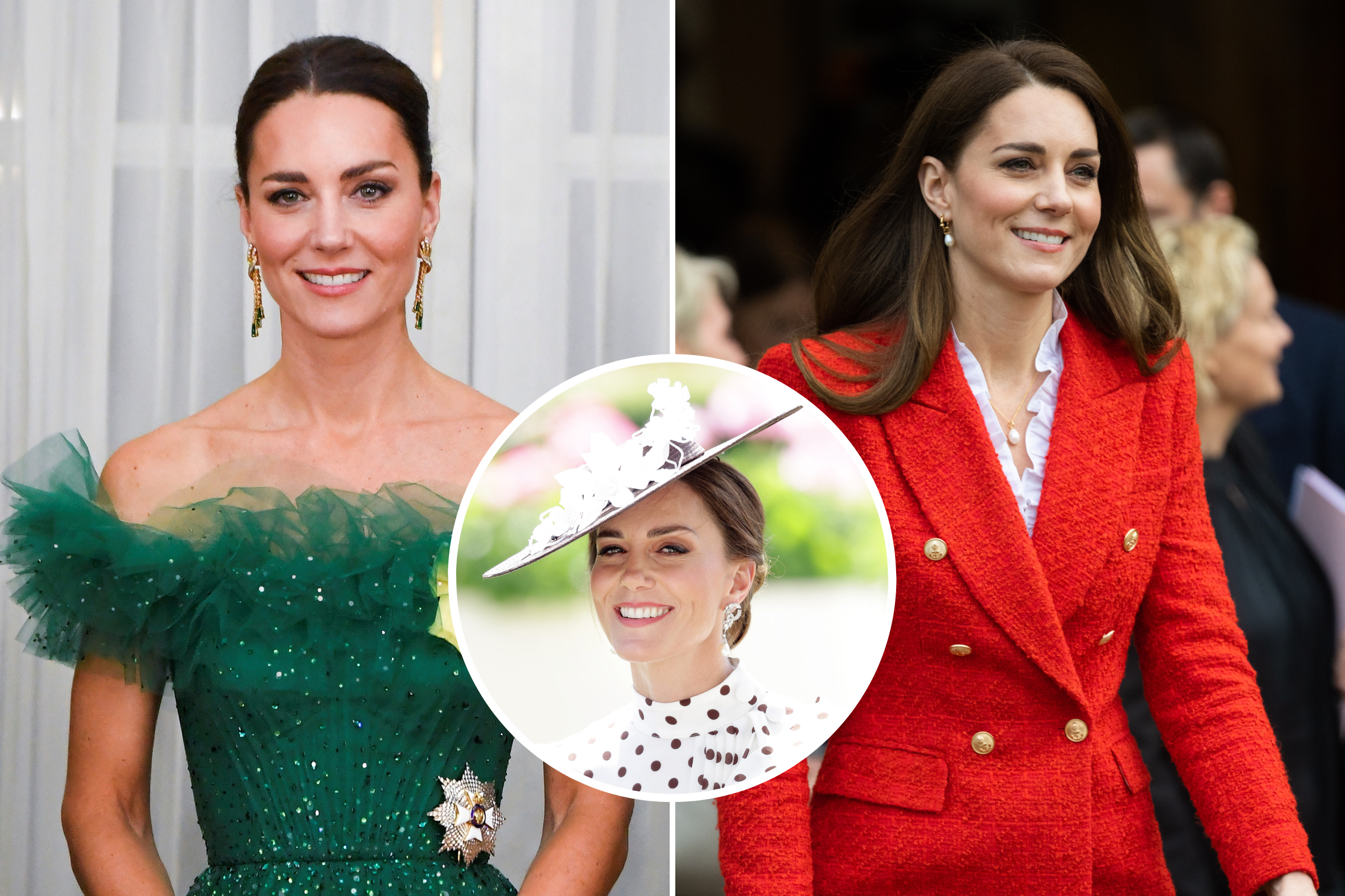 Kate Middleton’s fashion statement year so far, from pearls to polka dots