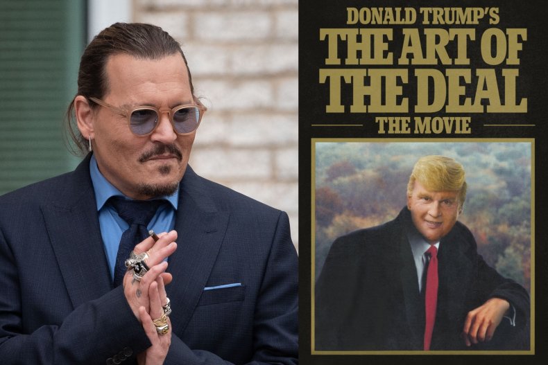 Johnny Depp Donald Trump image