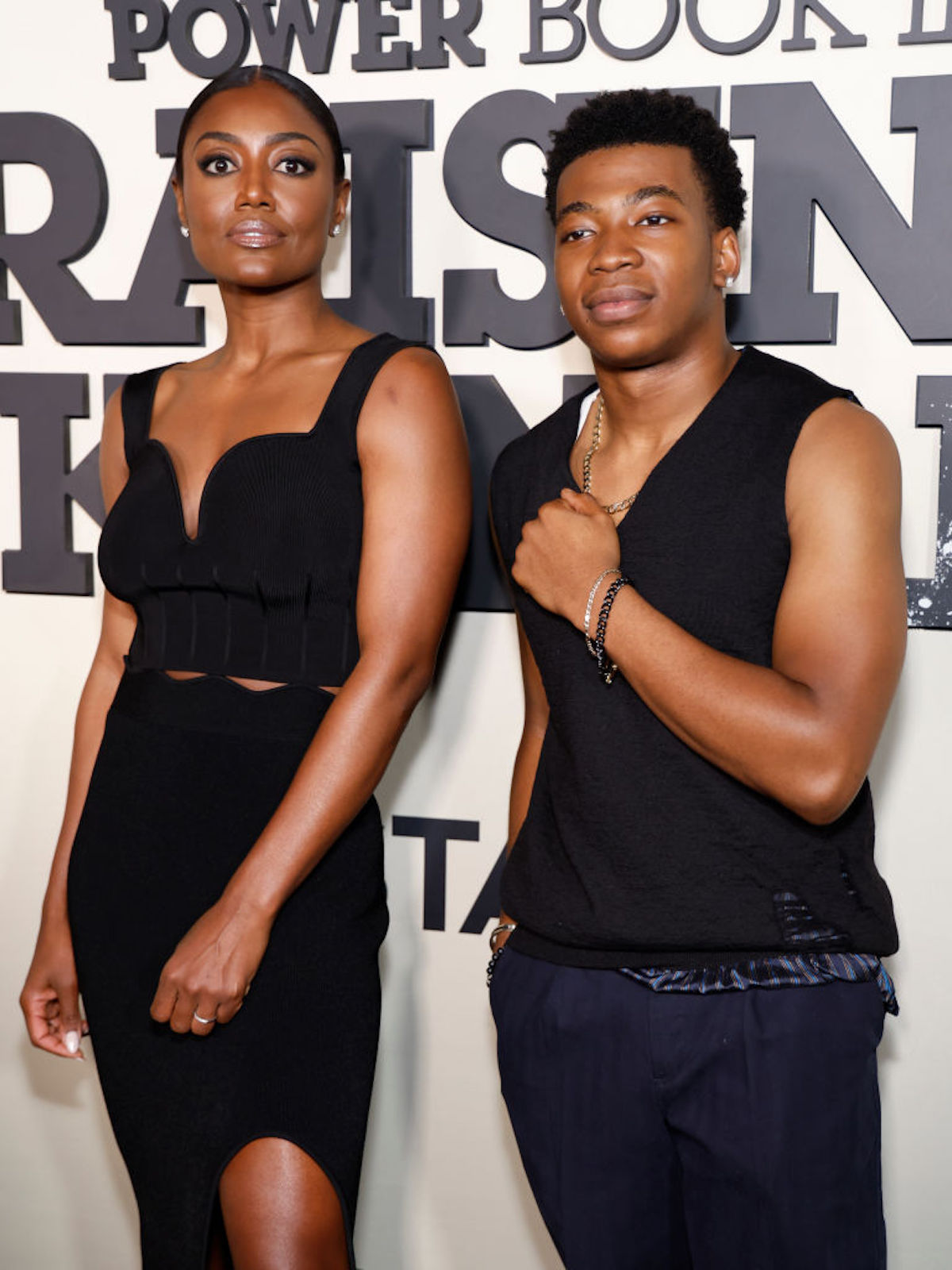 Check out the fashion from the Premier of Raising Kanan : On the