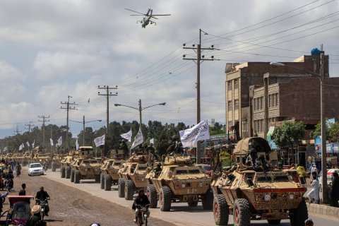 Taliban, military, parade, Herat