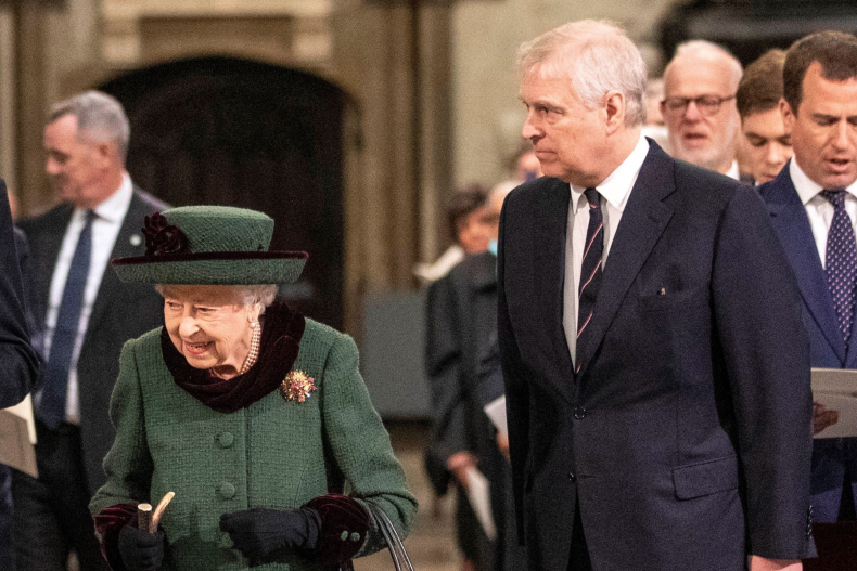 Prince Andrew Public Return