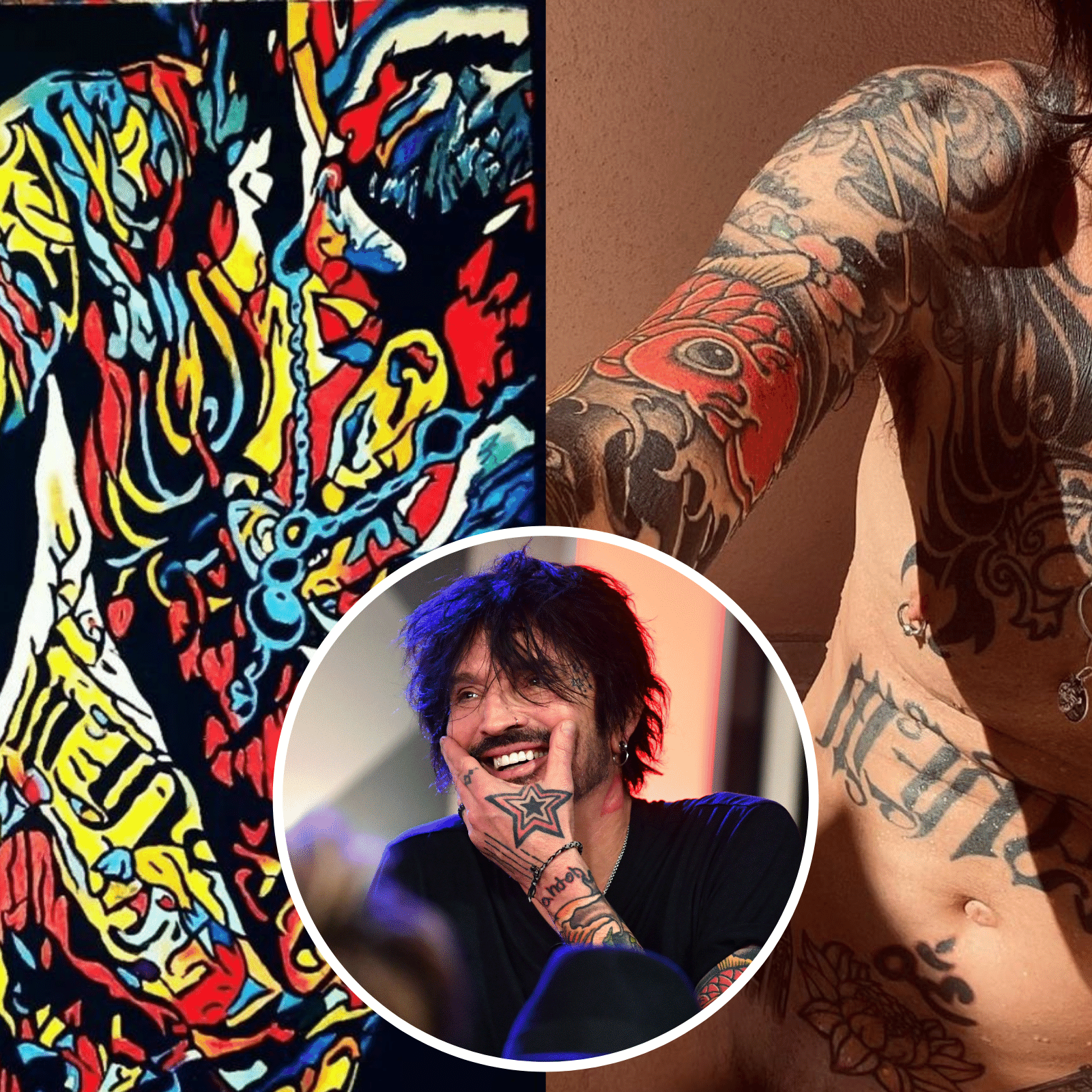 Tommy Lee Turns Nude Picture Into Artwork In Instagram Rules Loophole