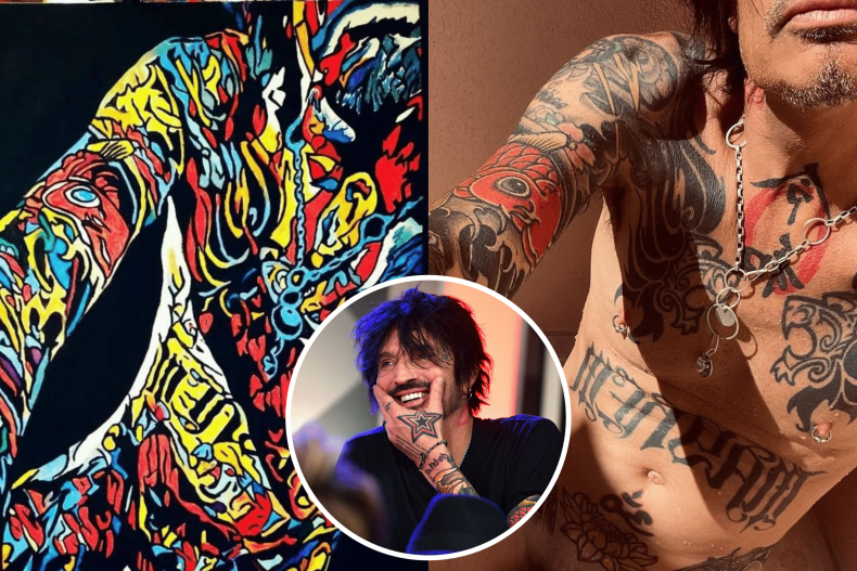 Tommy Lee Turns Nude Picture Into Artwork In Instagram Rules Loophole