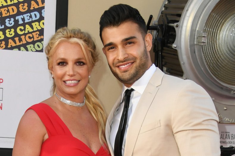 Britney Spears and Sam Asghari
