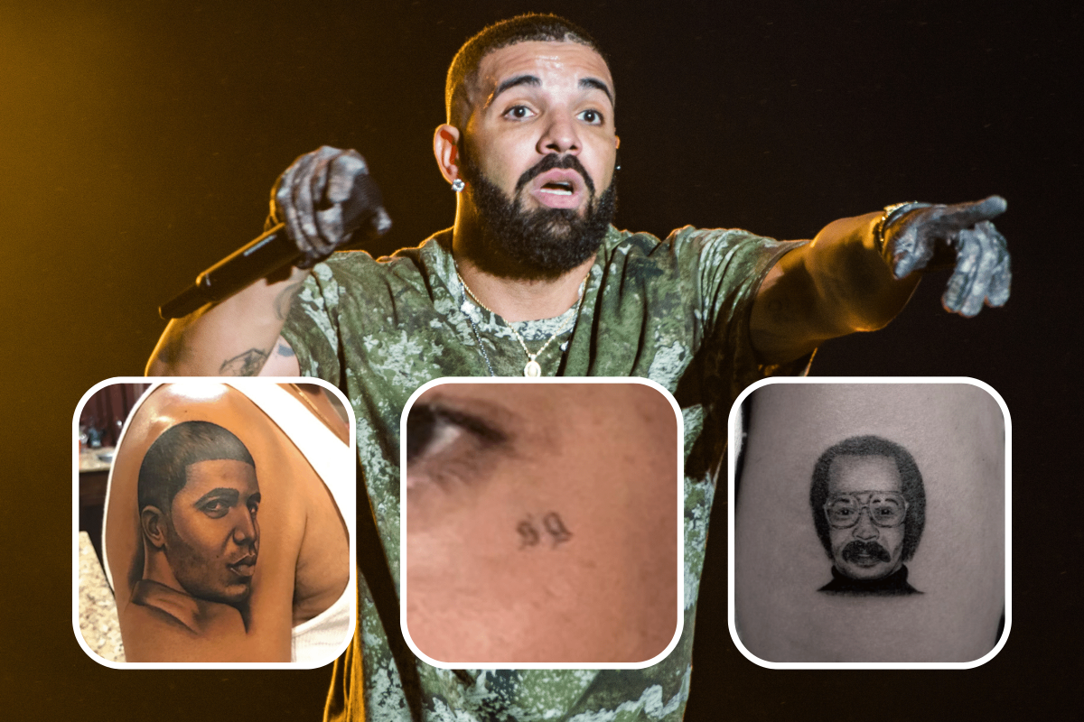 Drake and tattoos
