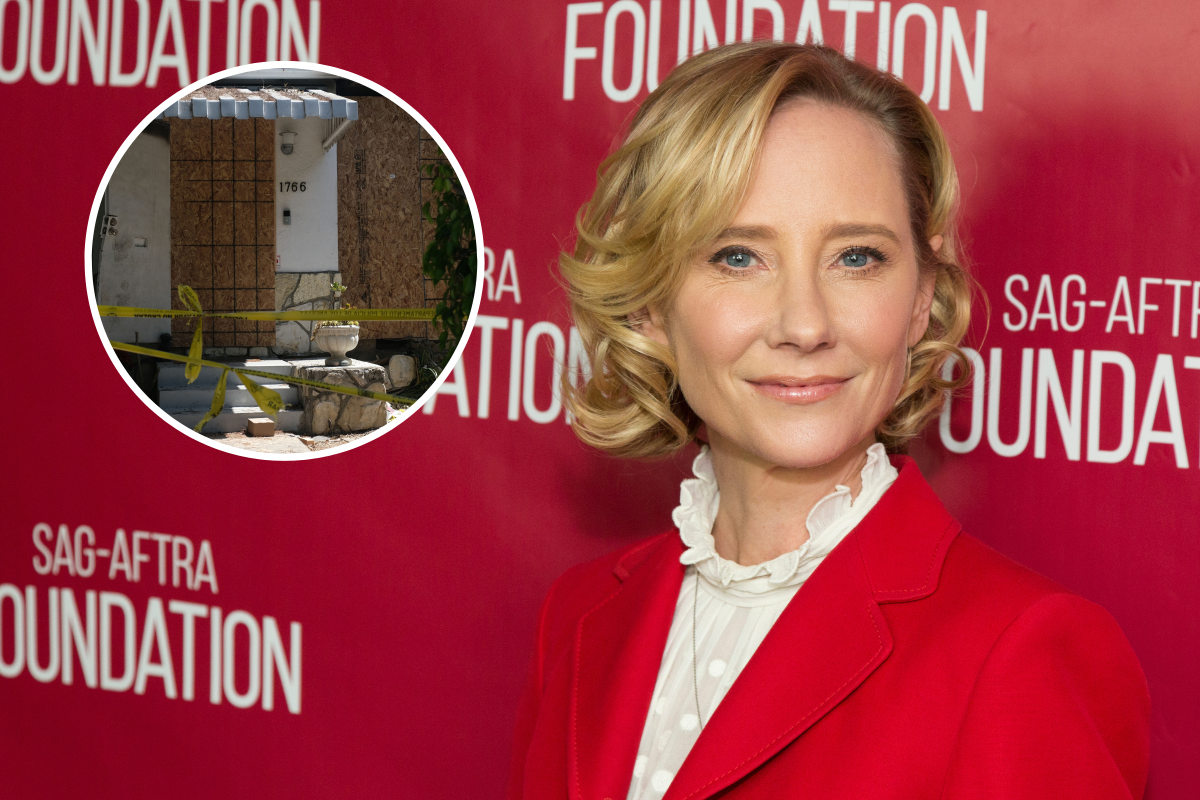 Anne Heche Red Suit "The Brave" Screening
