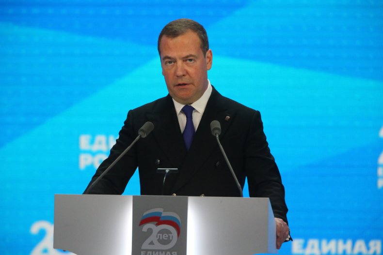 Medvedev Issues Ominous Warning