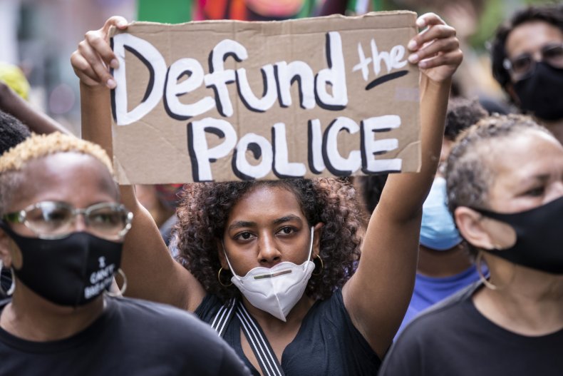 Black Lives Matter protest the police 