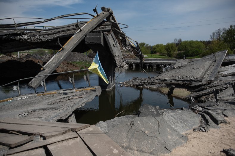 Ukraine Russia War Bridge Destroyed Casualties Claims