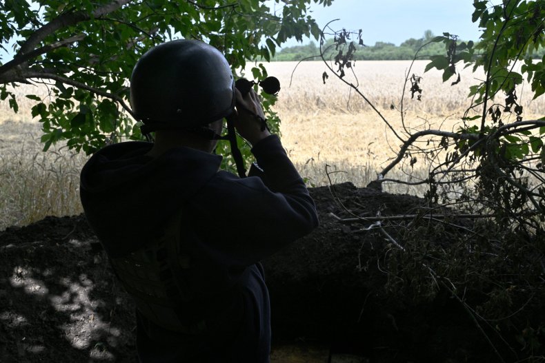 Ukrainian Soldier in Sumy