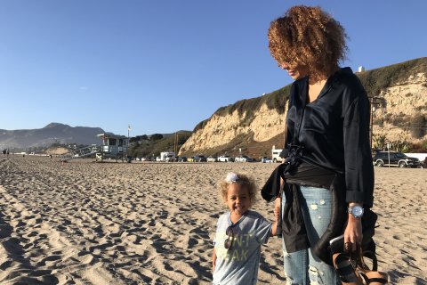 Teresa Barbosa and daughter