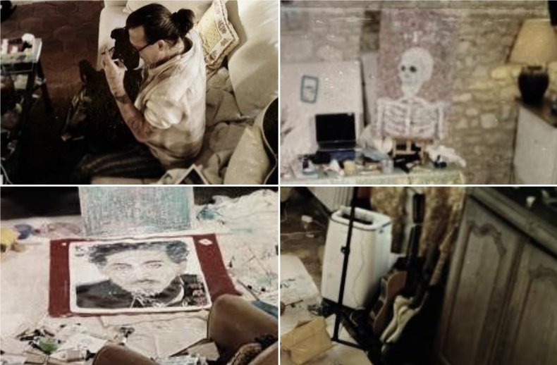 Johnny Depp and his Instagram picture