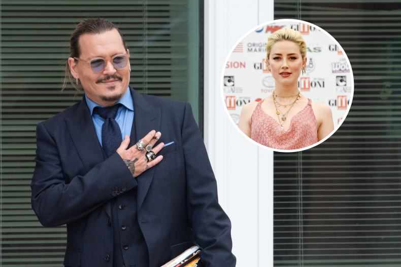 Johnny Depp Suit Trial Amber Heard Dress