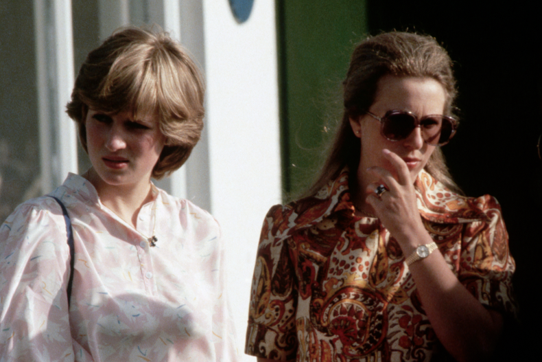 Princess Anne and Princess Diana, 1981