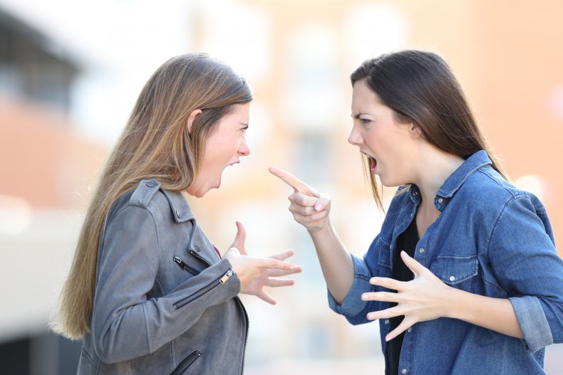 sisters fighting